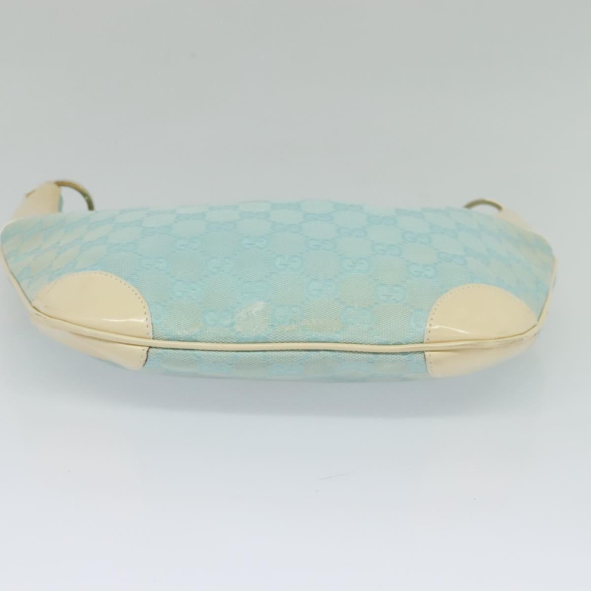 Gucci GG Canvas Hand Bag Baby Blue