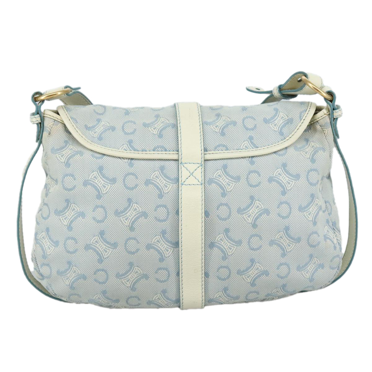 Celine Macadam Canvas Light Blue