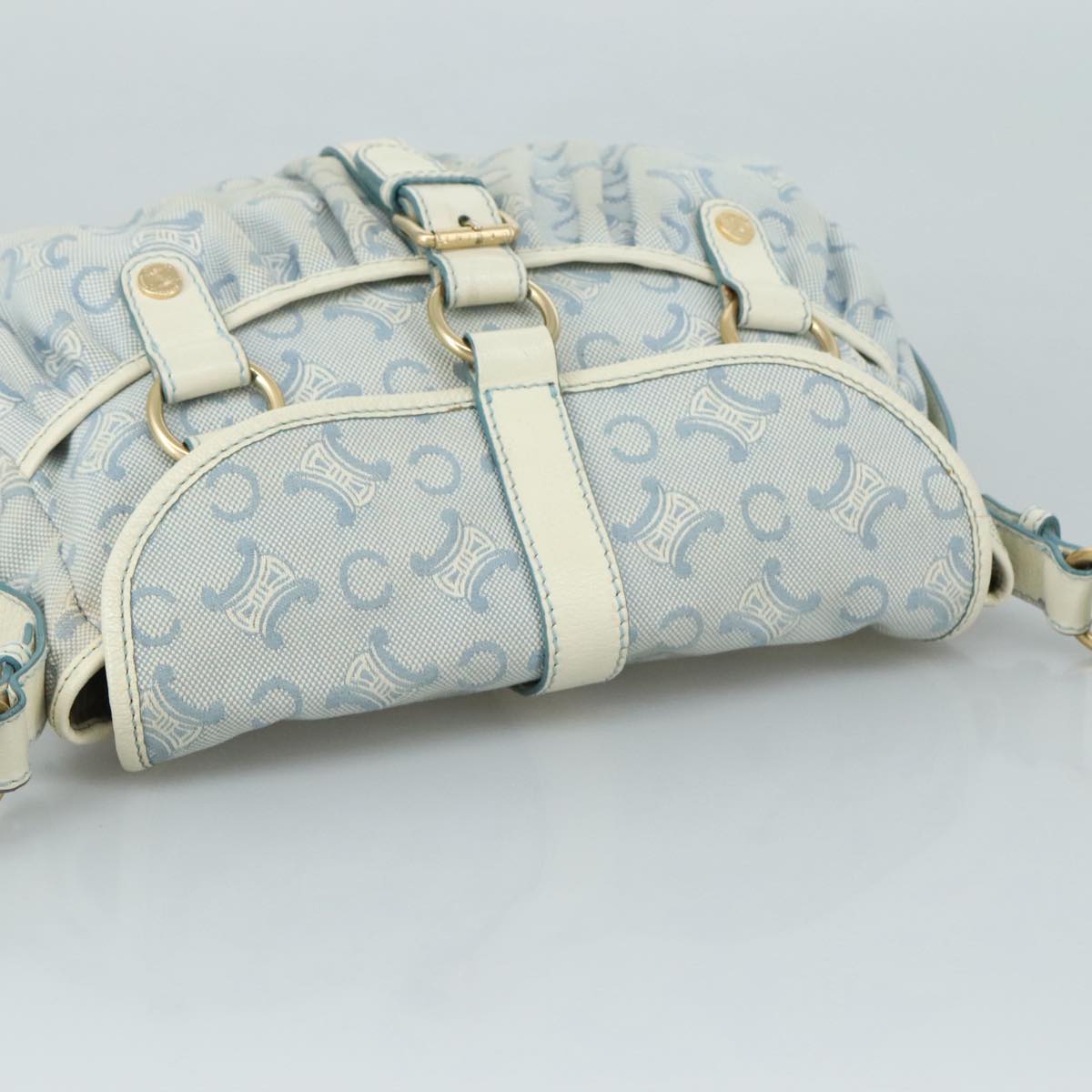 Celine Macadam Canvas Light Blue