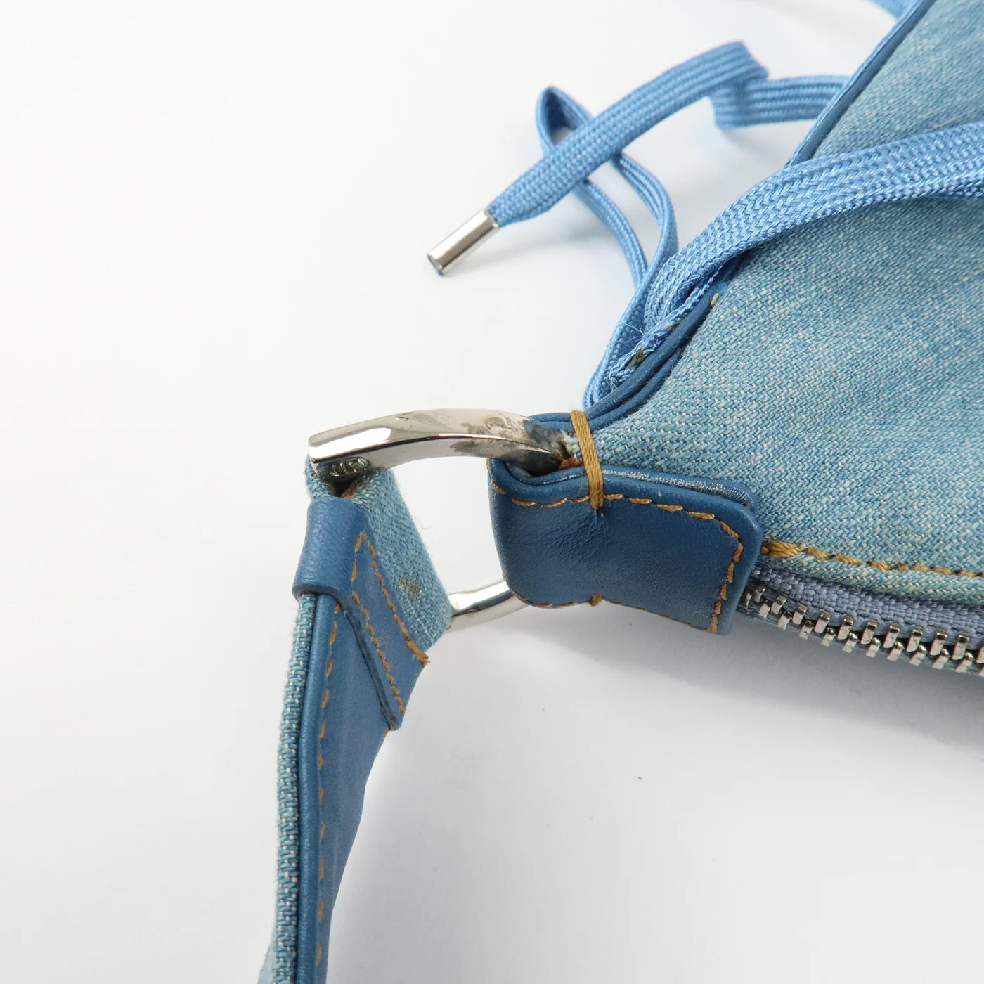 Christian Dior Vintage Denim Admit It Bag