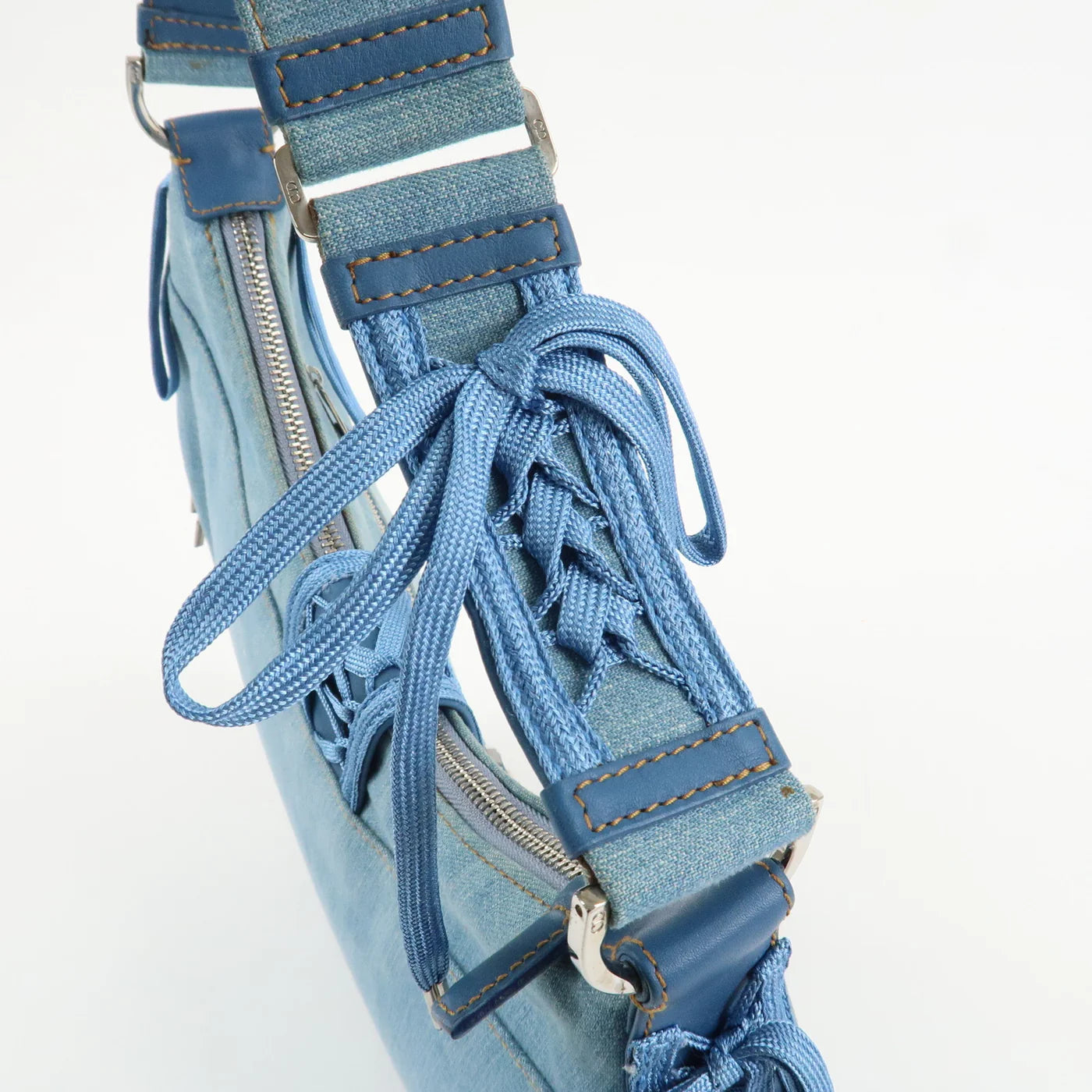 Christian Dior Vintage Denim Admit It Bag