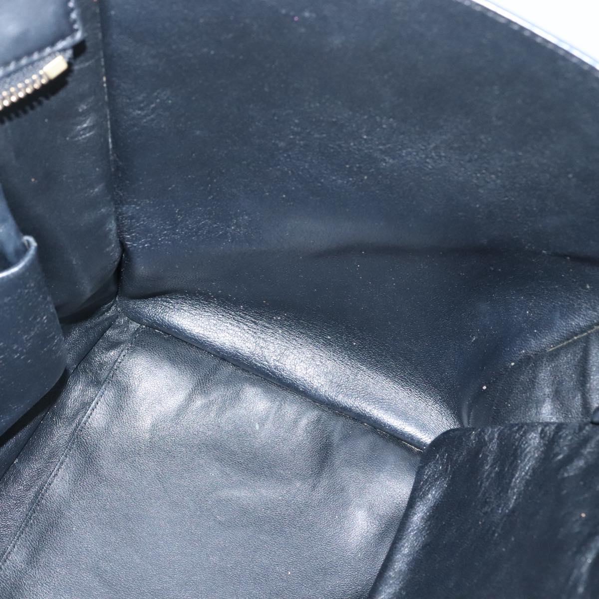 Celine Luggage Mini Shopper Leather Black