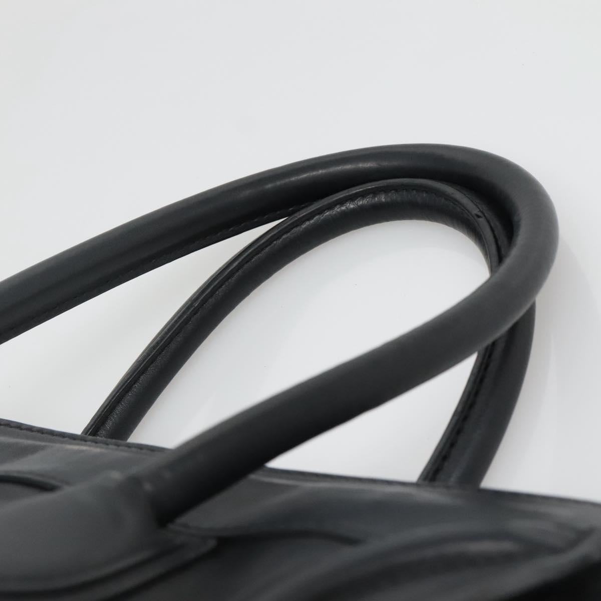 Celine Luggage Mini Shopper Leather Black