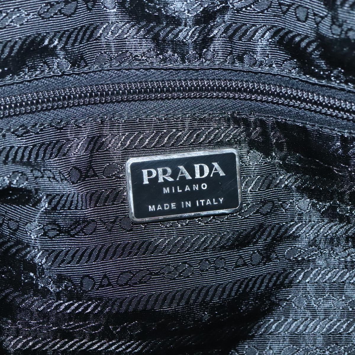 Prada Nylon Khaki Silver