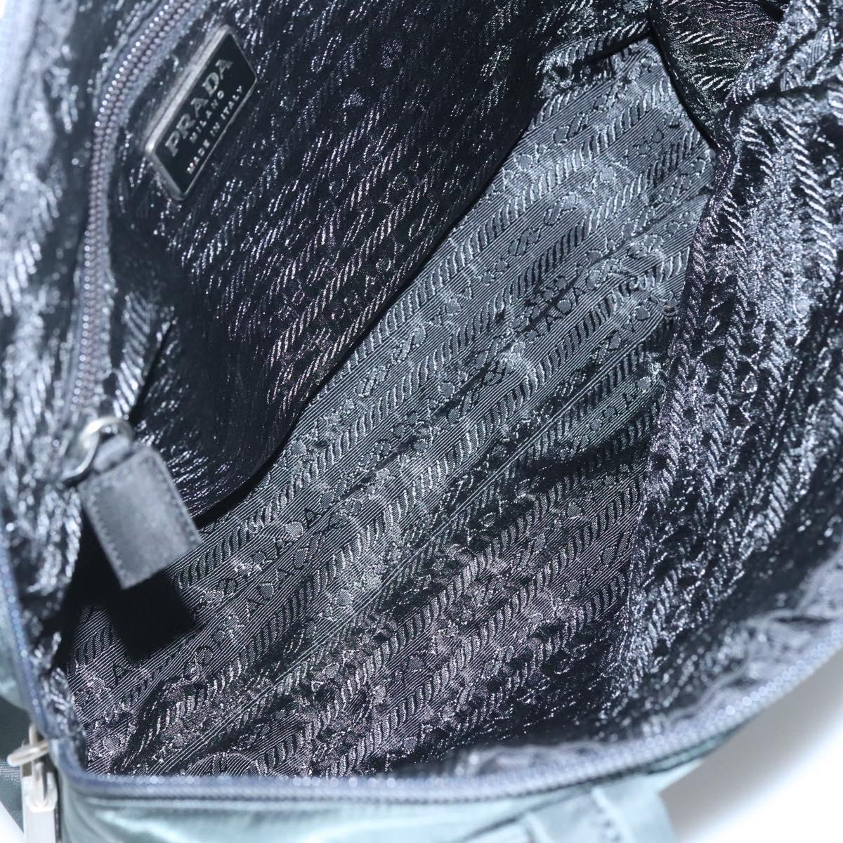 Prada Nylon Khaki Silver