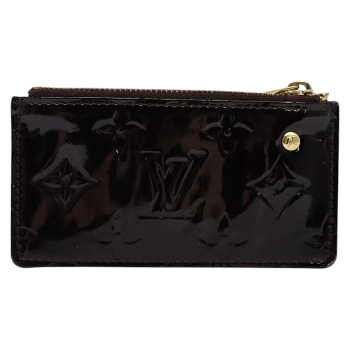 Louis Vuitton Monogram Vernis Pochette Cles Wallet