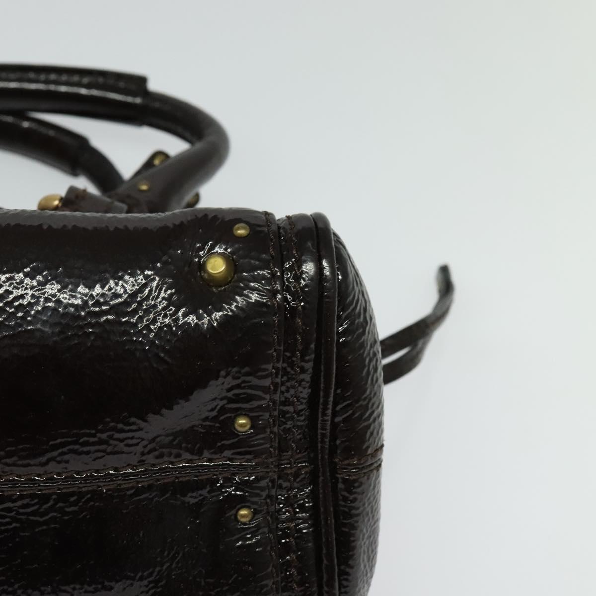 Chloe Paddington Mini Hand Bag (dark brown)