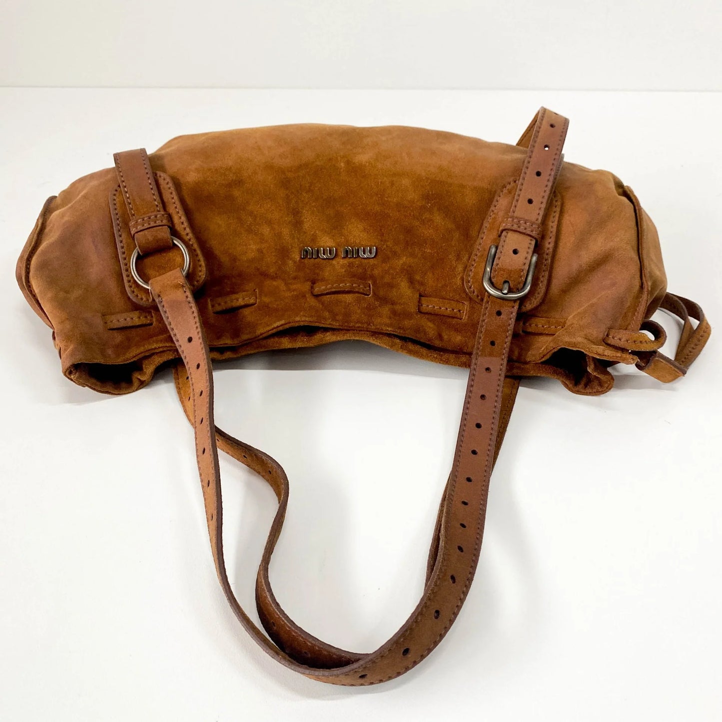 Miu Miu Brown Suede