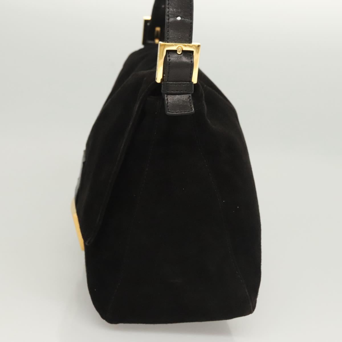 Fendi Mamma Baguette Shoulder Bag Suede