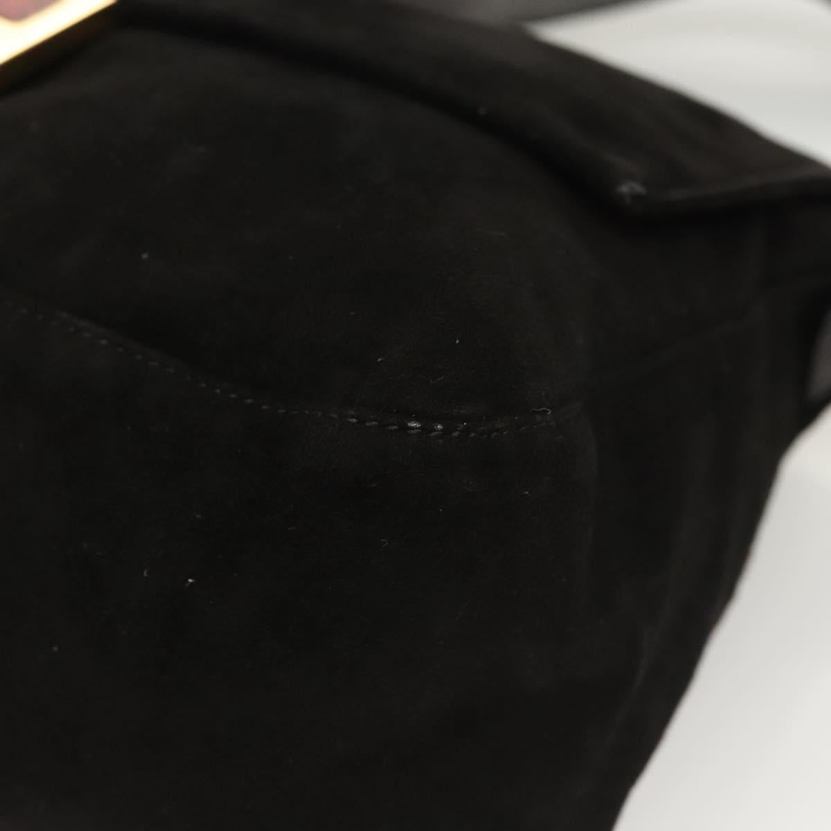 Fendi Mamma Baguette Shoulder Bag Suede