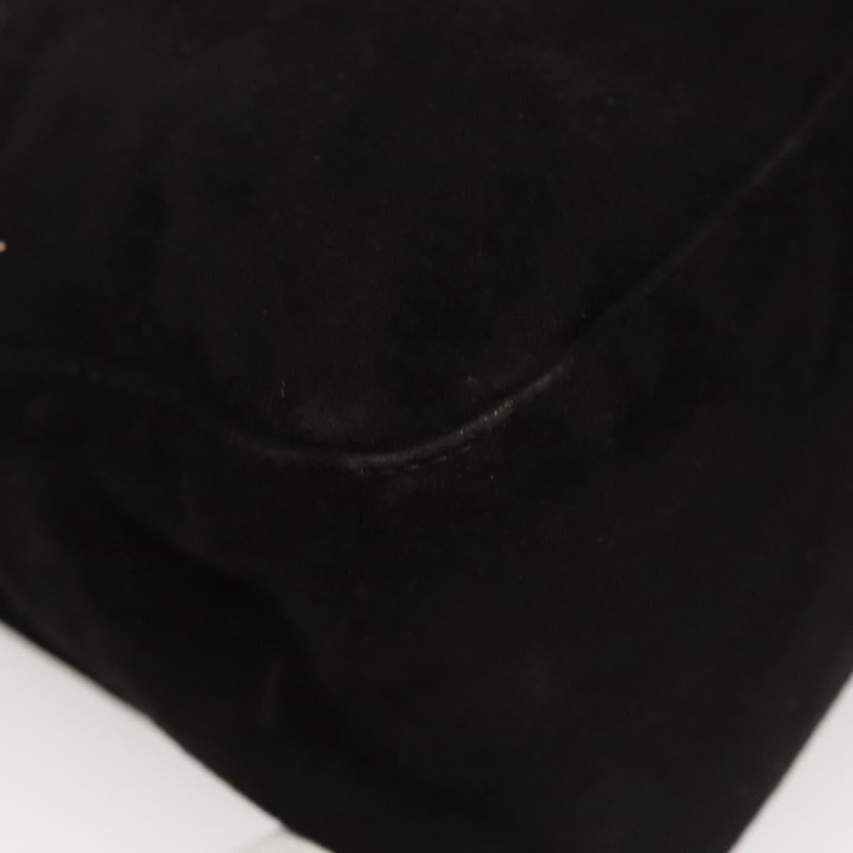 Fendi Mamma Baguette Shoulder Bag Suede