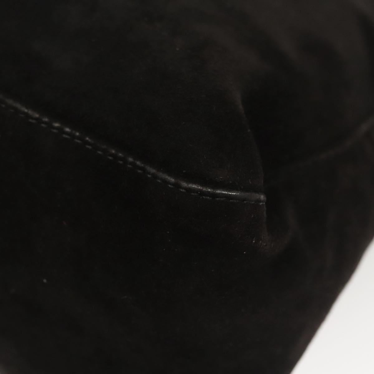 Fendi Mamma Baguette Shoulder Bag Suede