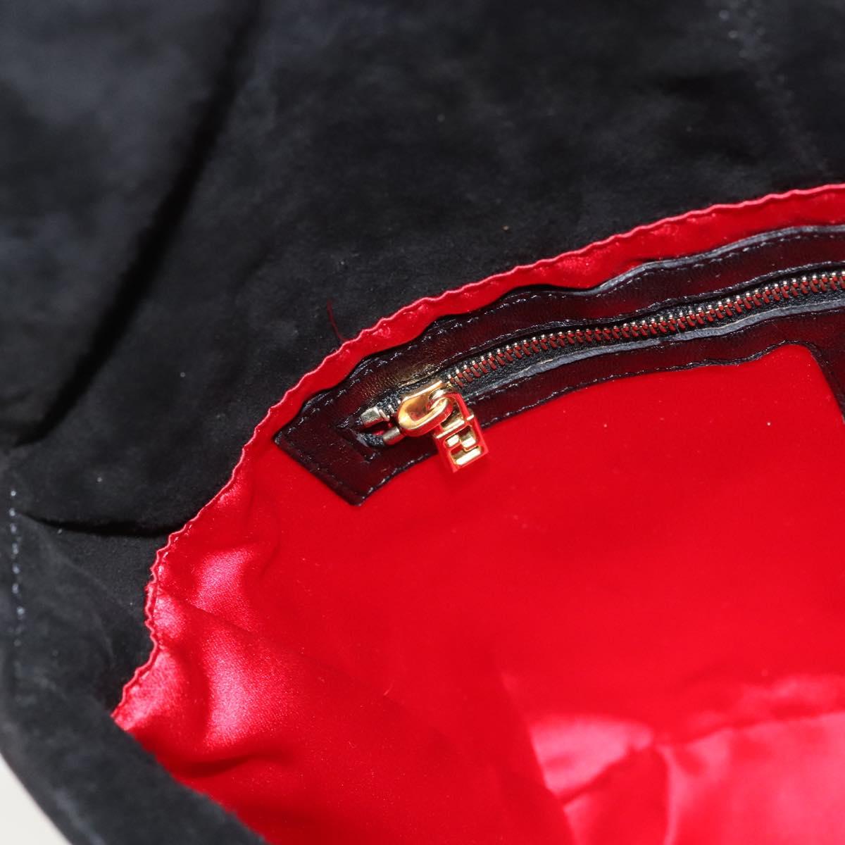 Fendi Mamma Baguette Shoulder Bag Suede