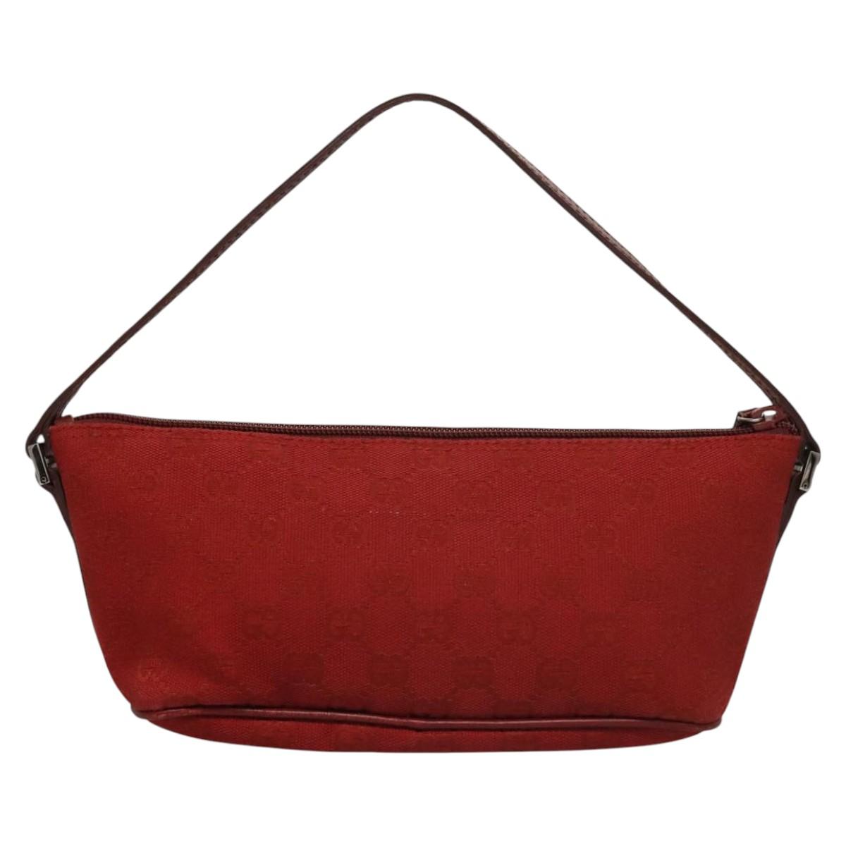 GUCCI GG Boat Bag Red