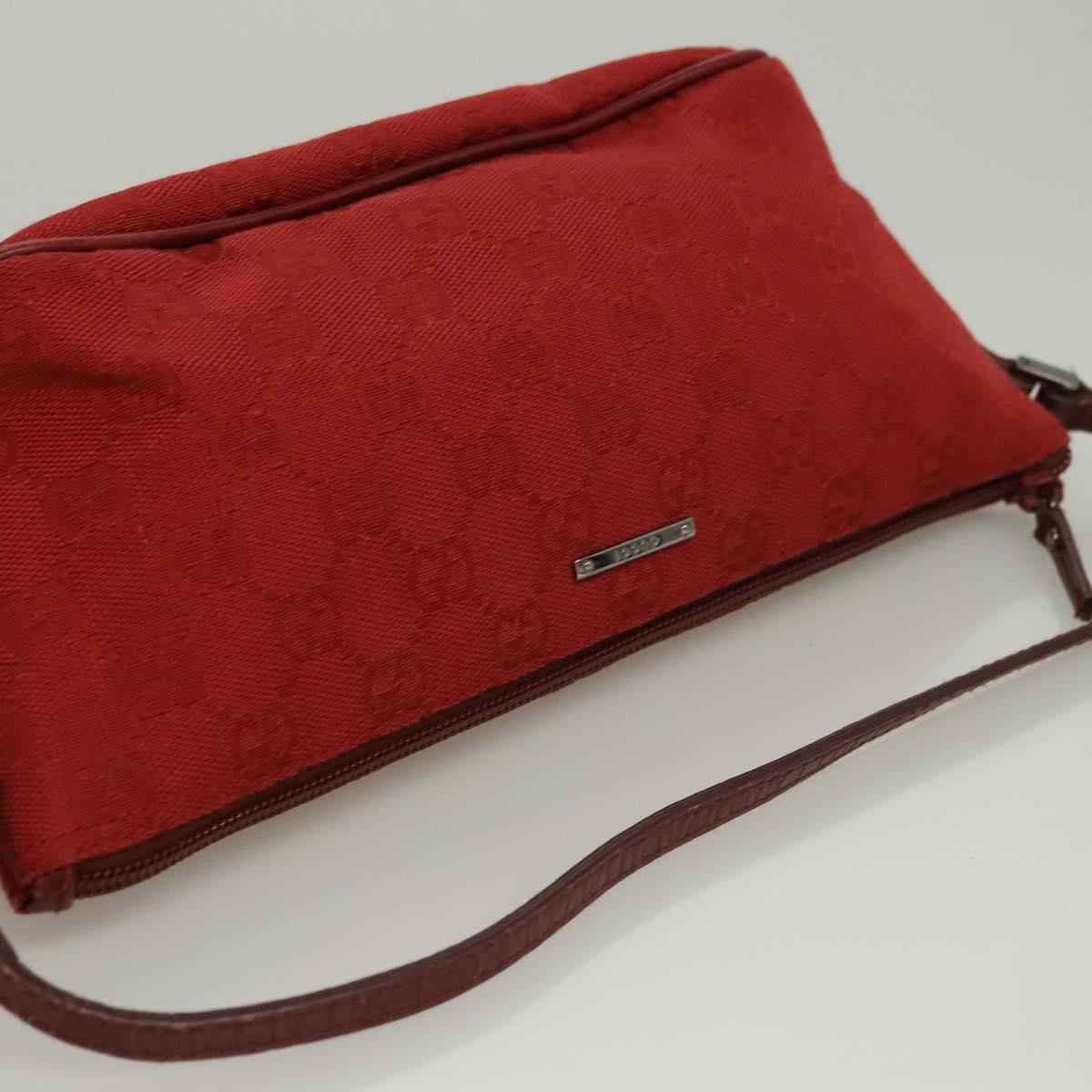 GUCCI GG Boat Bag Red
