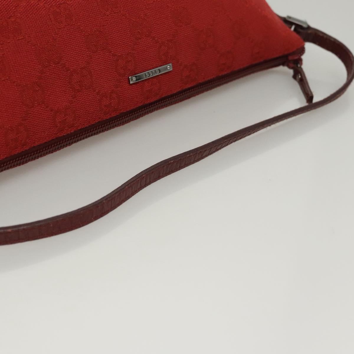GUCCI GG Boat Bag Red