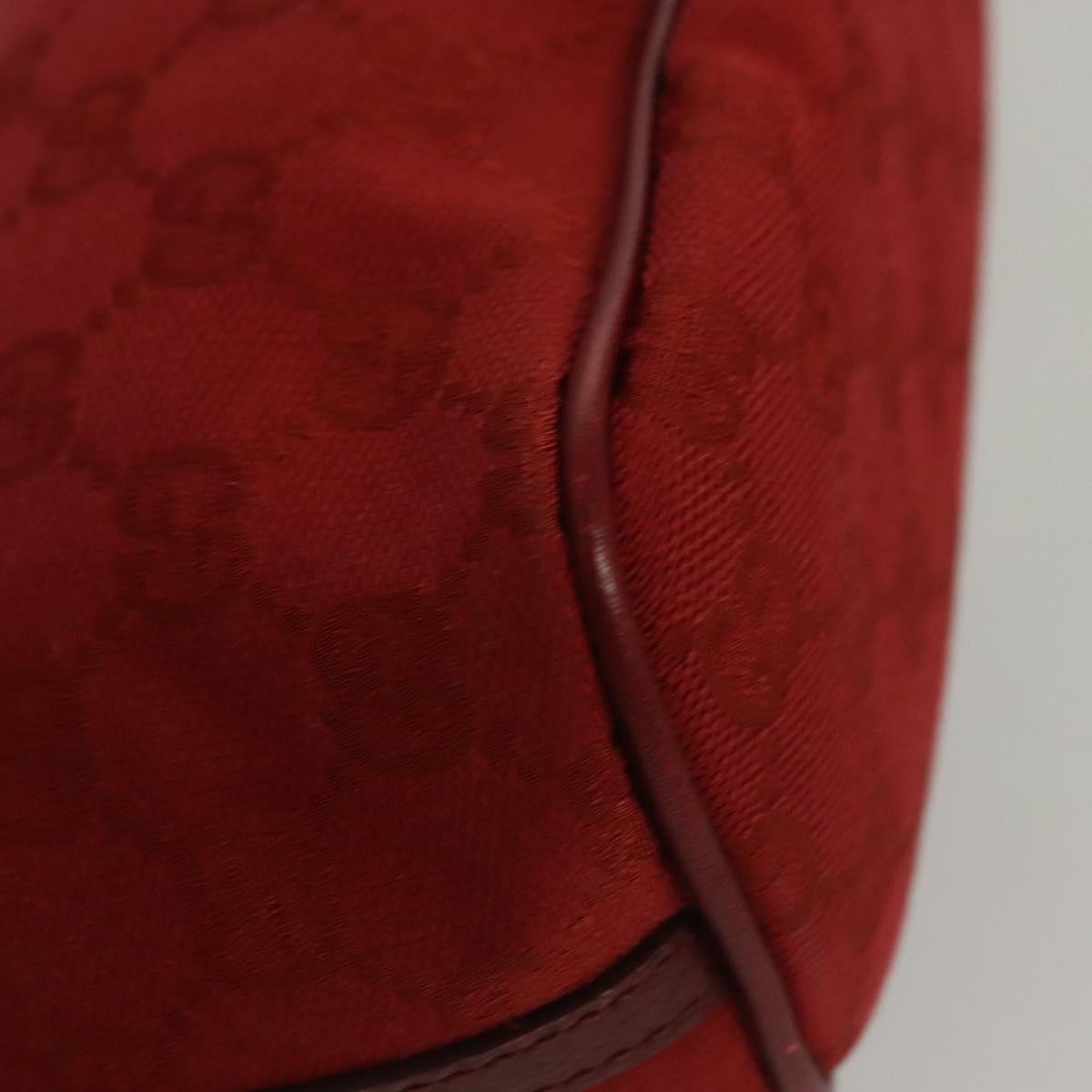 GUCCI GG Boat Bag Red