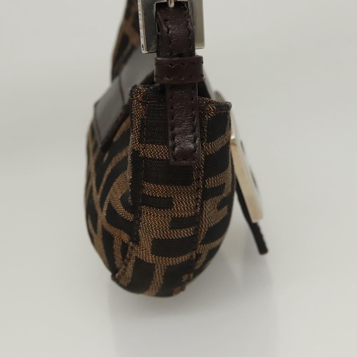 FENDI Zucca Canvas Mini Croissant Hand Bag (comes with duster)