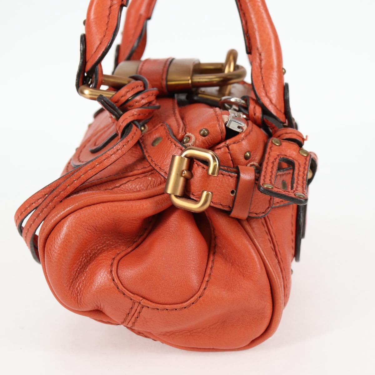 Chloe Paddington Mini Hand Bag Orange