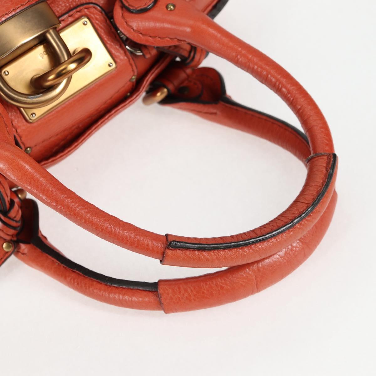 Chloe Paddington Mini Hand Bag Orange