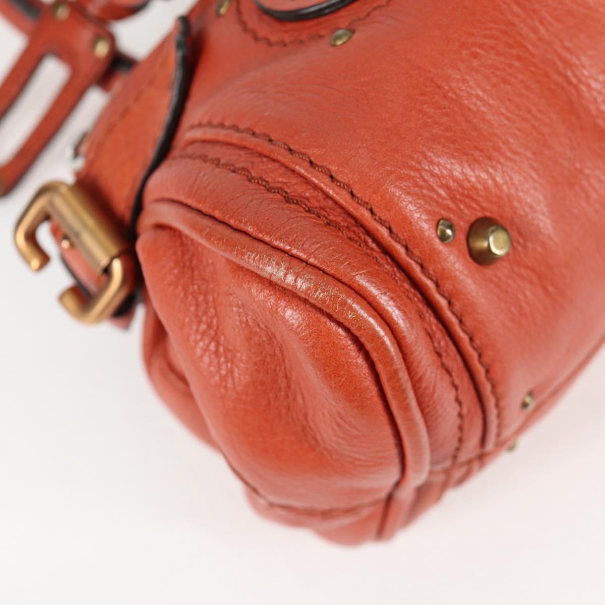 Chloe Paddington Mini Hand Bag Orange