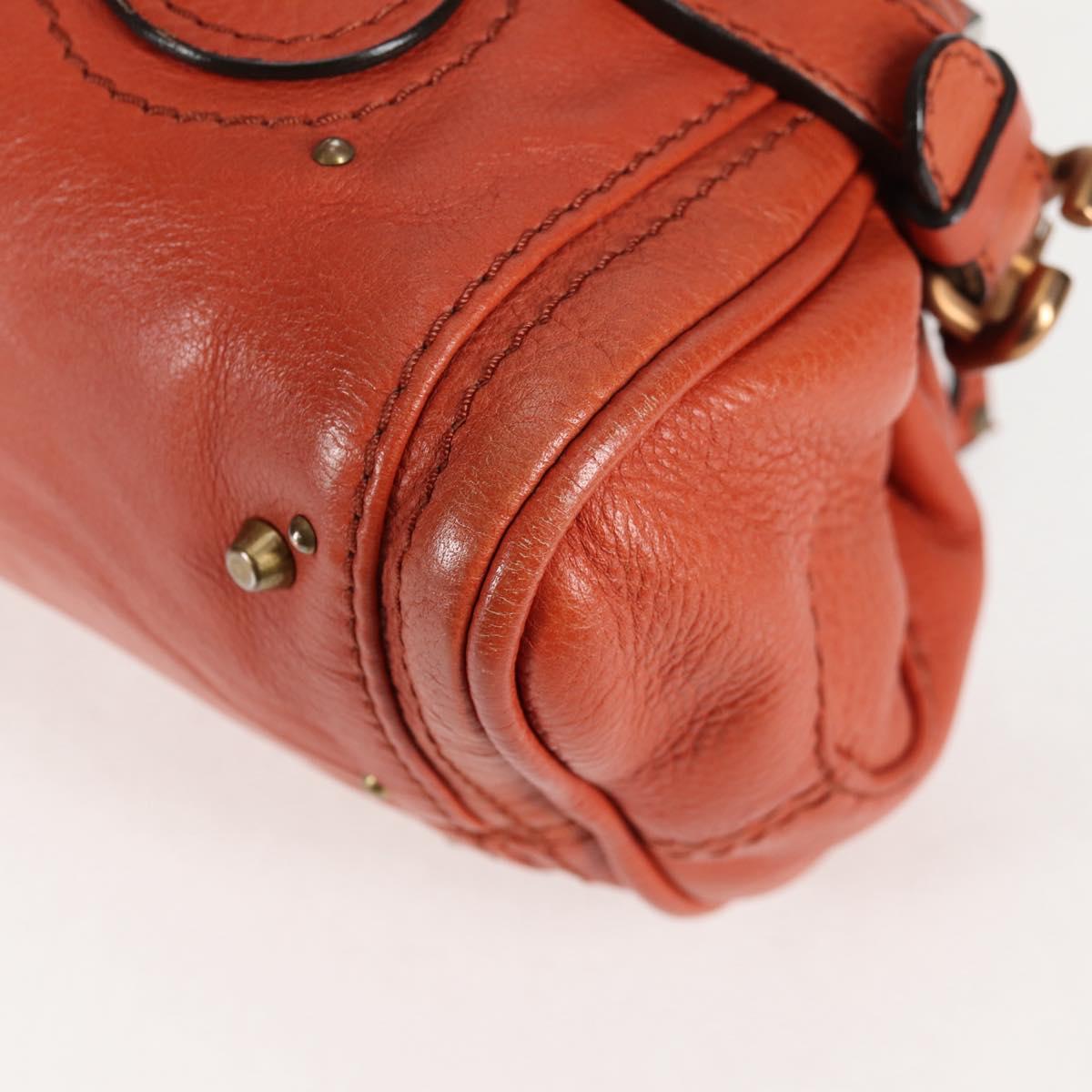 Chloe Paddington Mini Hand Bag Orange