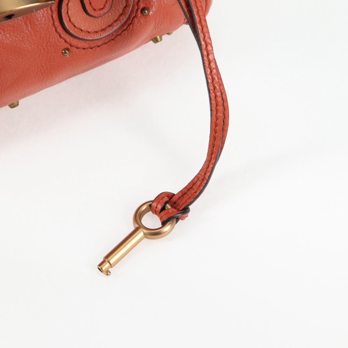 Chloe Paddington Mini Hand Bag Orange