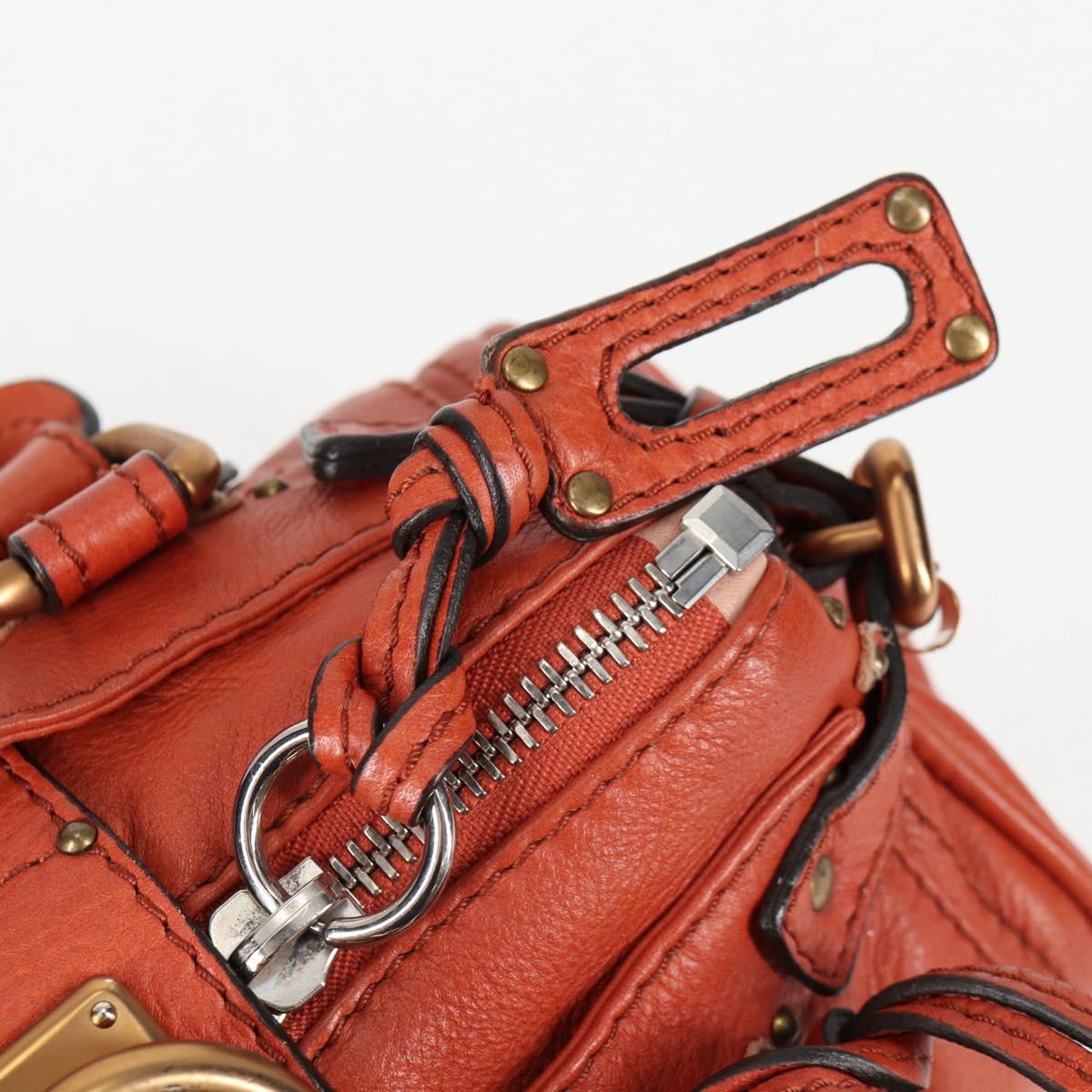 Chloe Paddington Mini Hand Bag Orange