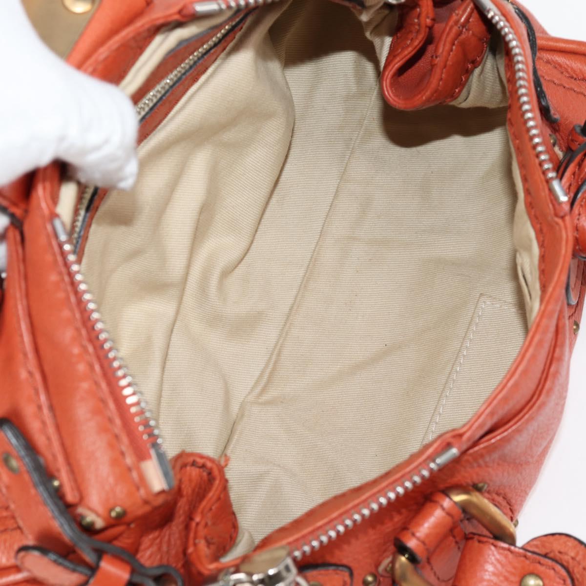 Chloe Paddington Mini Hand Bag Orange