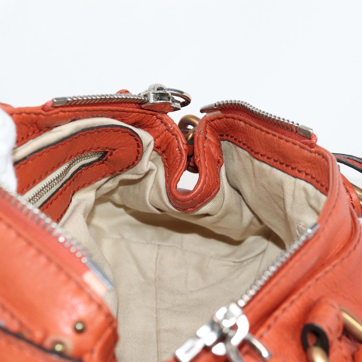 Chloe Paddington Mini Hand Bag Orange