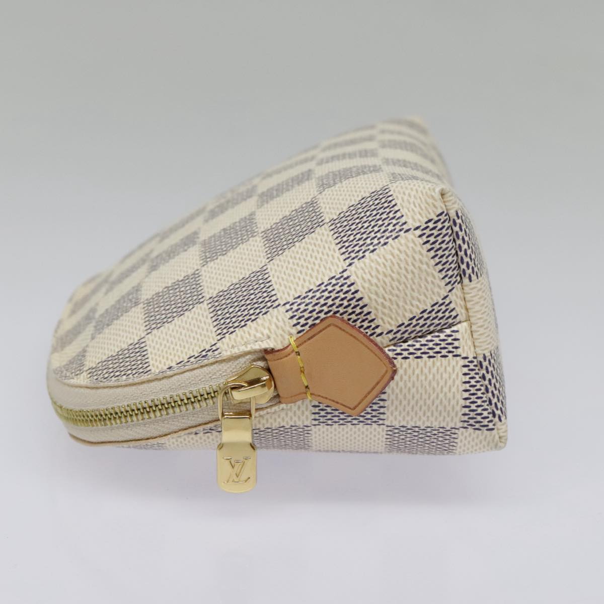 Louis Vuitton Damier Azur Pochette Cosmetic Pouch