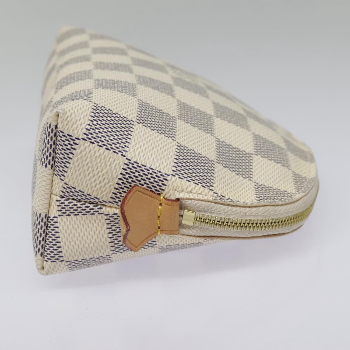 Louis Vuitton Damier Azur Pochette Cosmetic Pouch