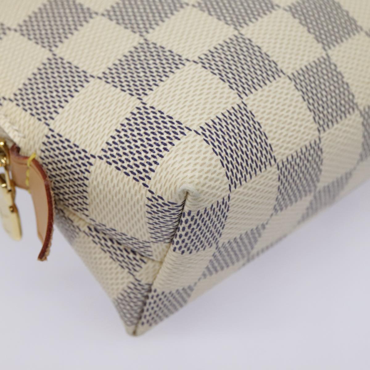 Louis Vuitton Damier Azur Pochette Cosmetic Pouch