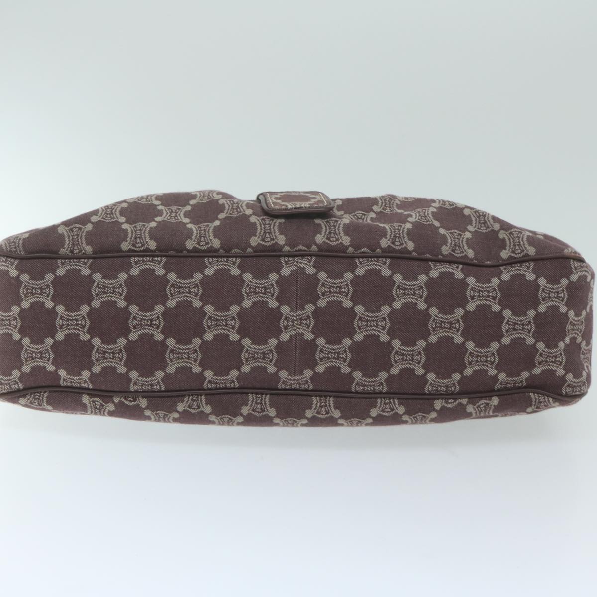Celine Paris Macadam Canvas Hand Bag Brown