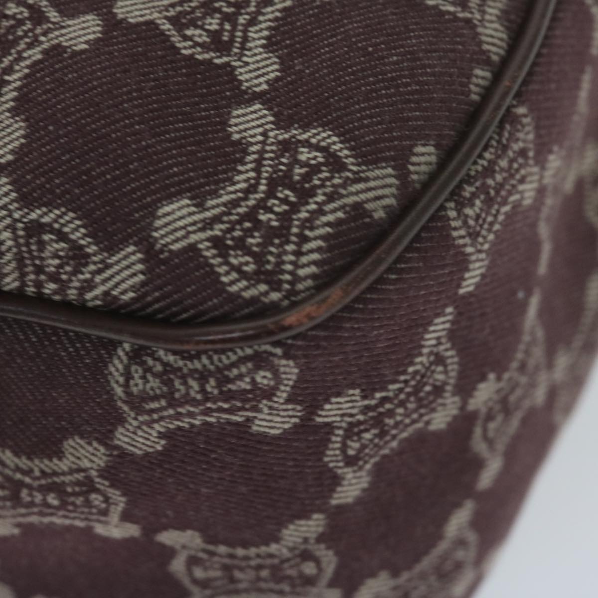 Celine Paris Macadam Canvas Hand Bag Brown