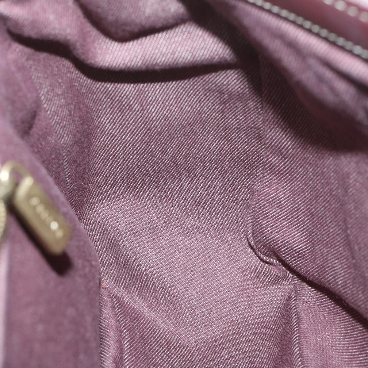 Celine Paris Macadam Canvas Hand Bag Brown