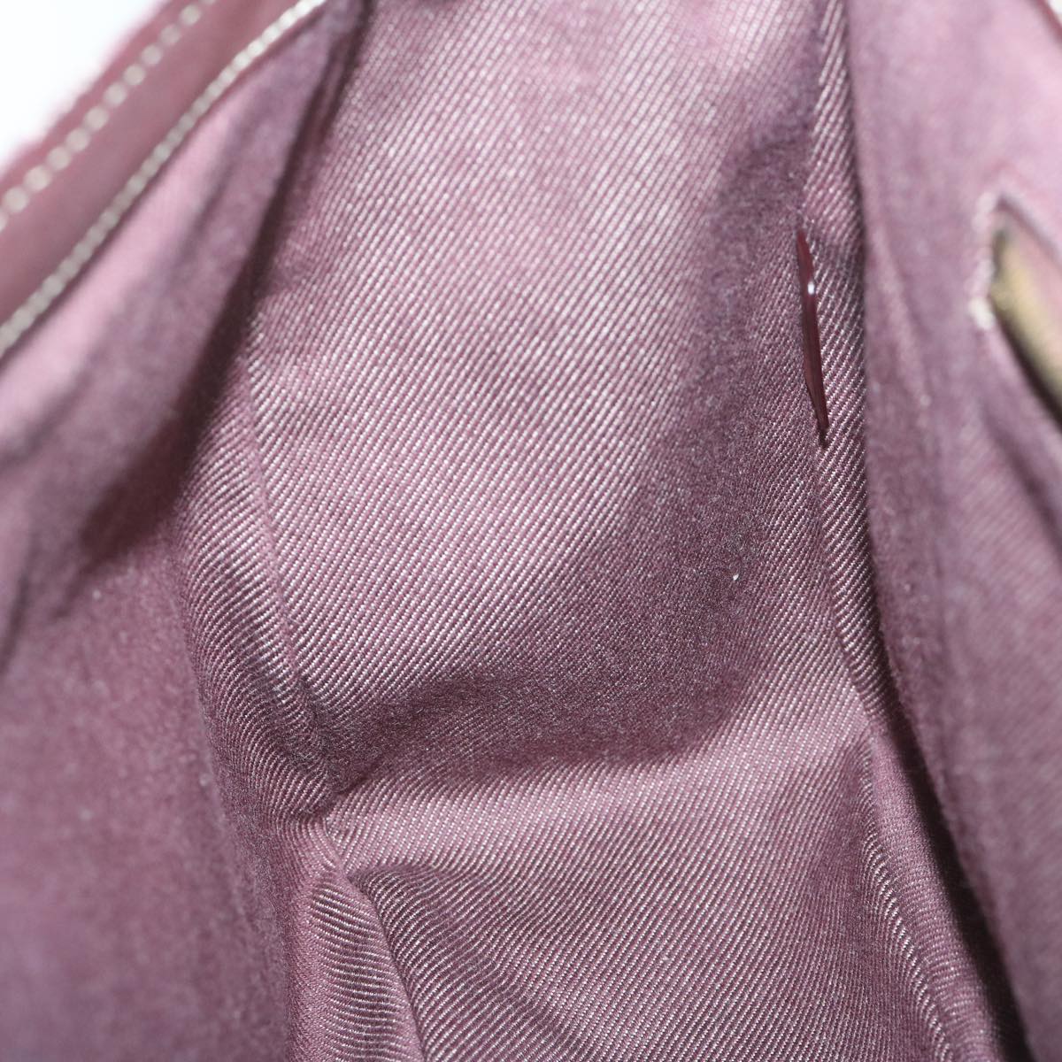 Celine Paris Macadam Canvas Hand Bag Brown