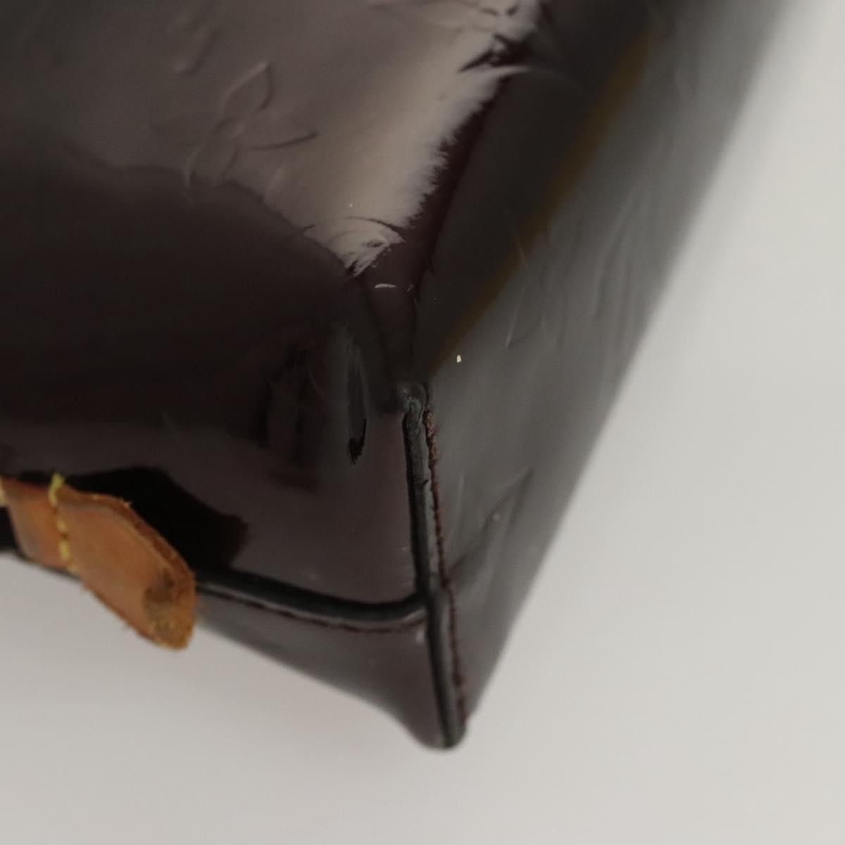 Louis Vuitton Monogram Vernis Cosmetic Pouch Amarante