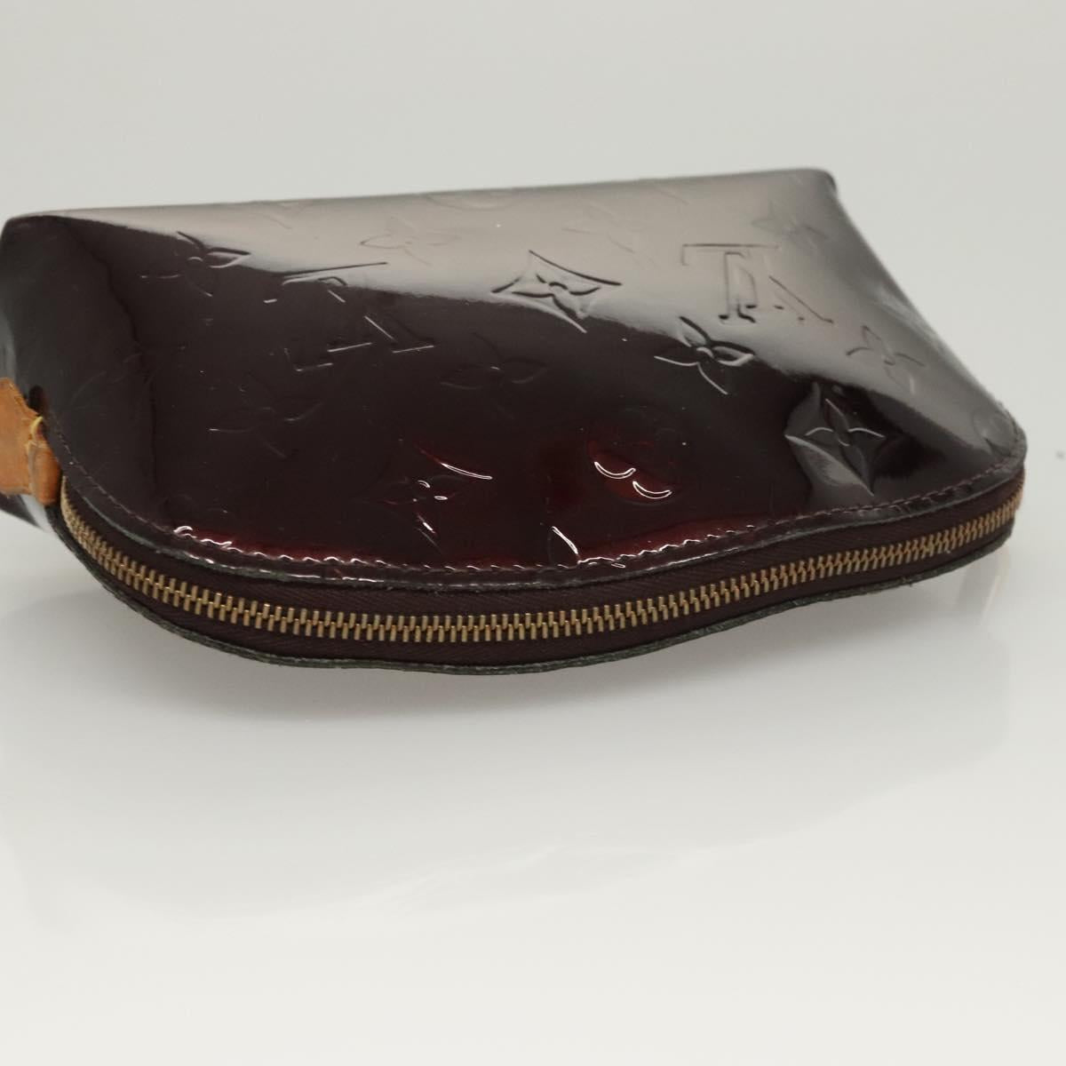 Louis Vuitton Monogram Vernis Cosmetic Pouch Amarante