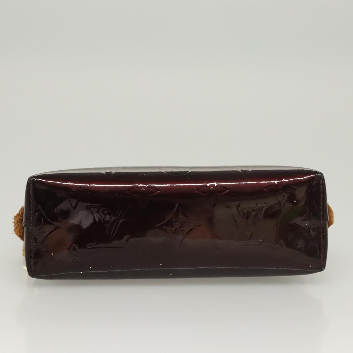 Louis Vuitton Monogram Vernis Cosmetic Pouch Amarante