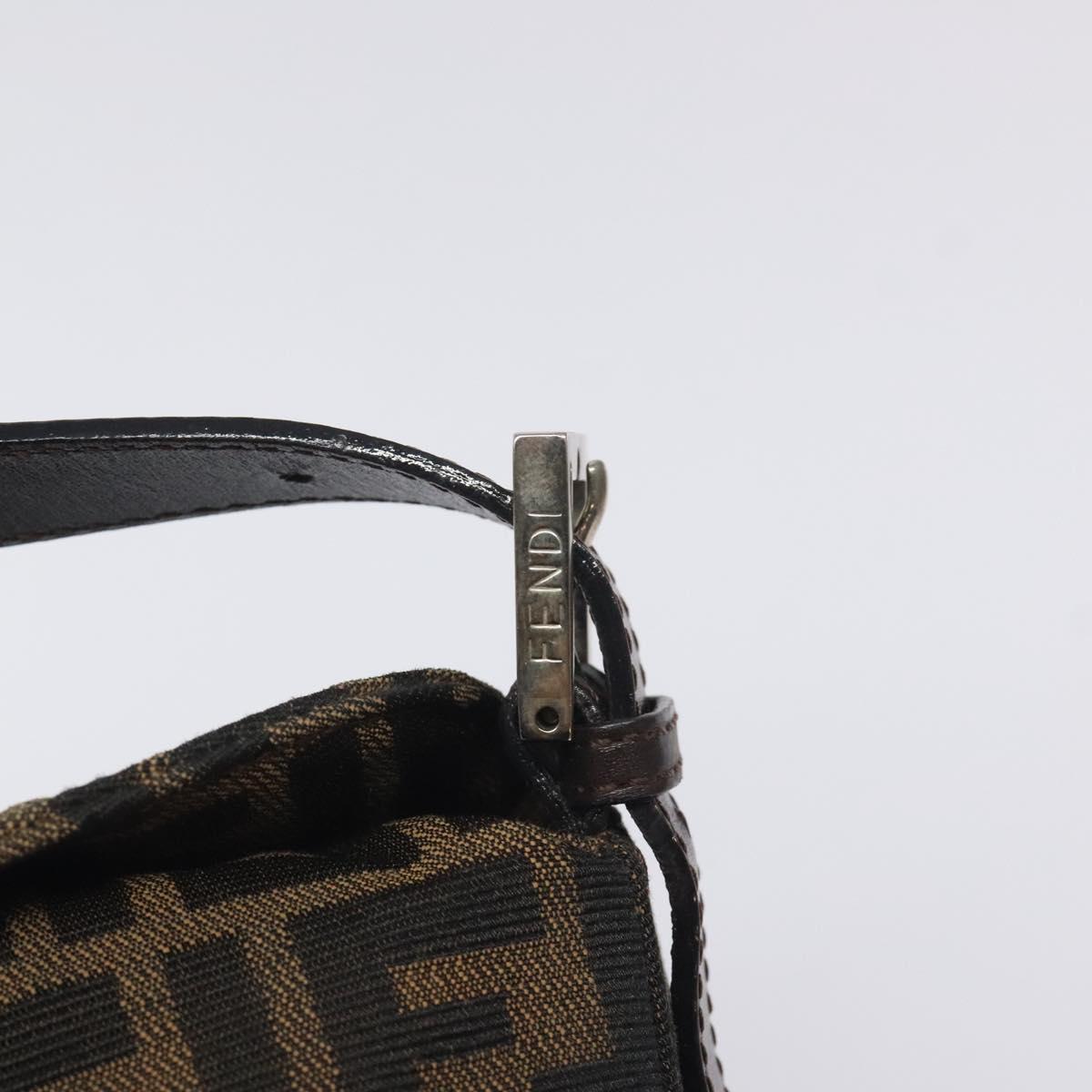 FendiI Zucca Canvas Baguette