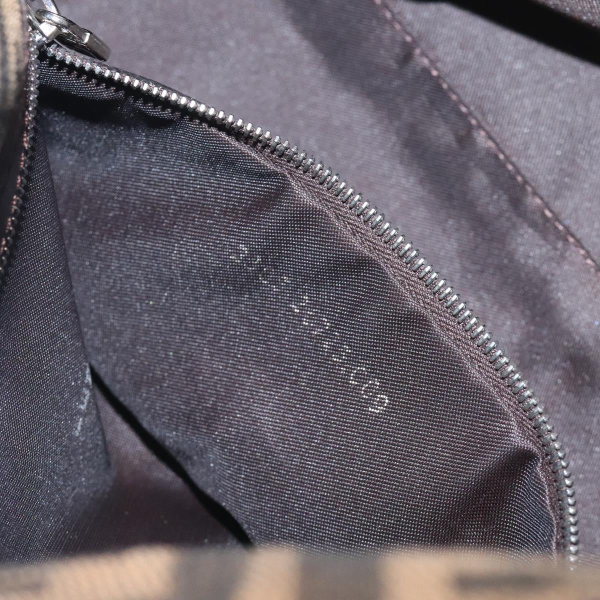 FendiI Zucca Canvas Baguette