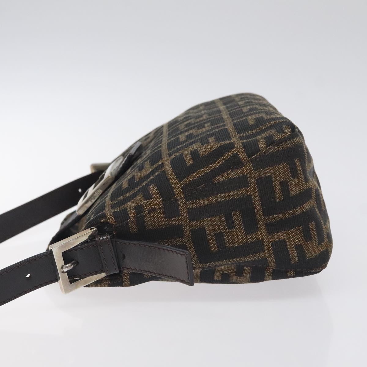 FendiI Zucca Canvas Baguette