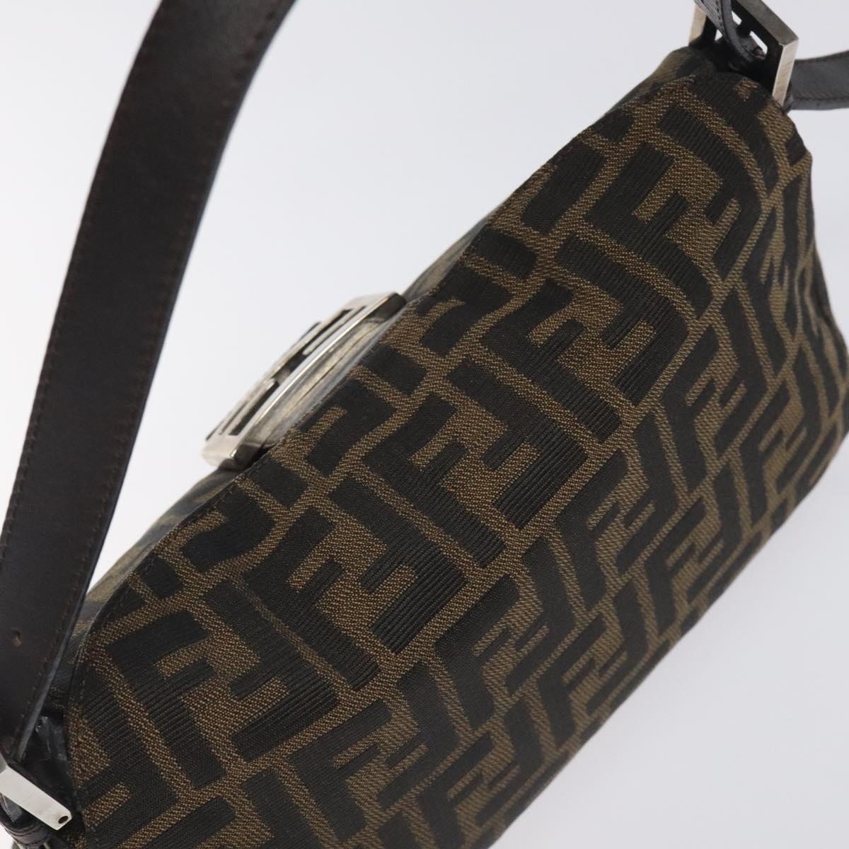 FendiI Zucca Canvas Baguette