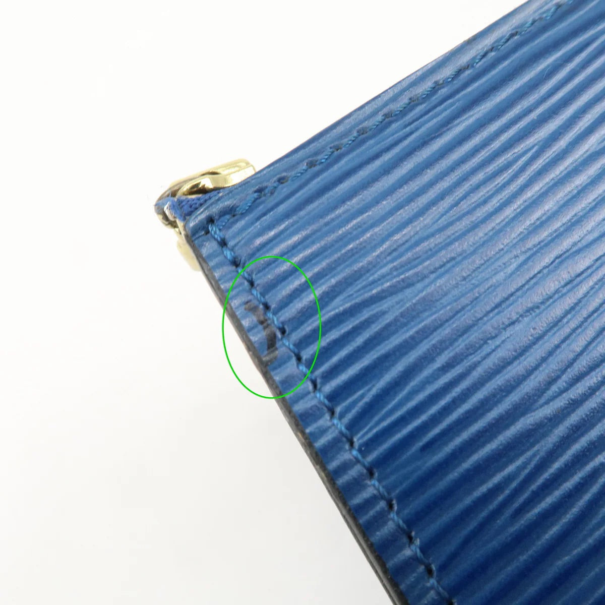 Louis Vuitton Epi Pochette Blue