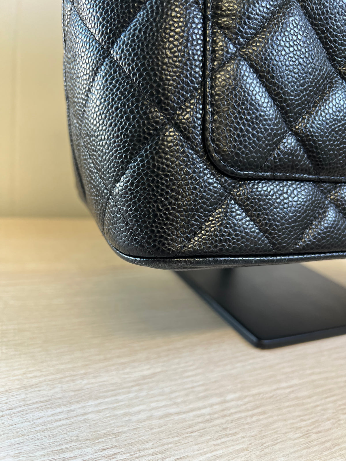 CHANEL Caviar Leather Tote Bag