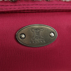 Celine Pink Satin Crystal Shoulder Bag