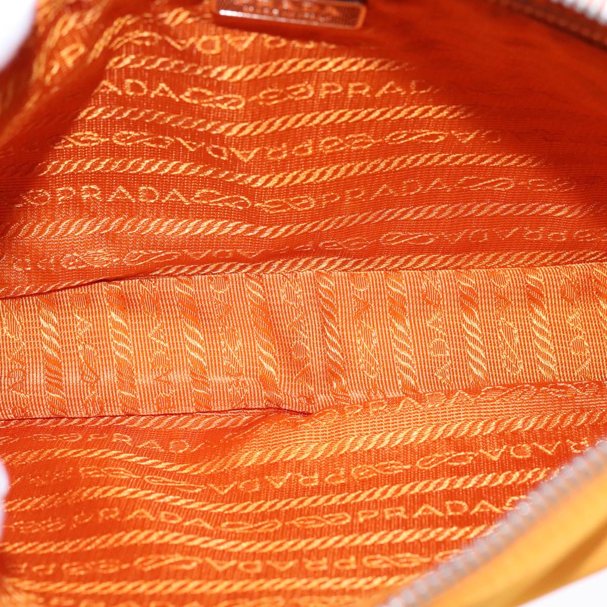 Prada Shoulder Bag Nylon Orange