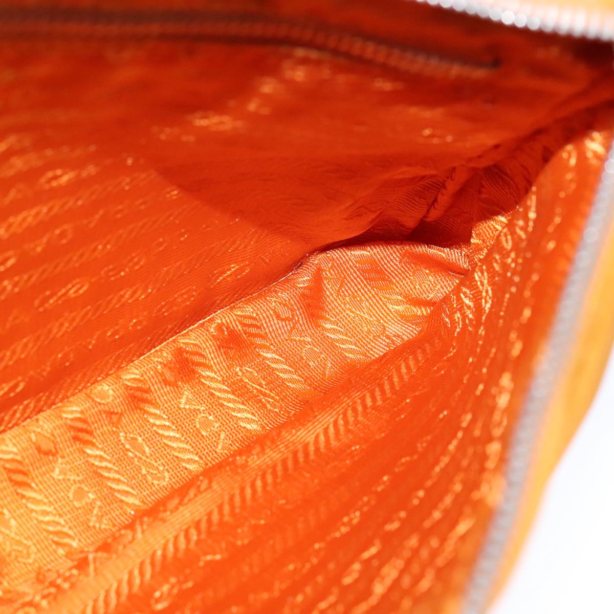 Prada Shoulder Bag Nylon Orange