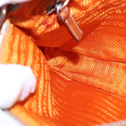 Prada Shoulder Bag Nylon Orange